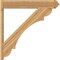 Ekena Millwork Olympic Arts & Crafts Rough Sawn Outlooker, Western Red Cedar, 8"W x 46"D x 46"H OUT08X46X46OLY03RWR - alternate 4